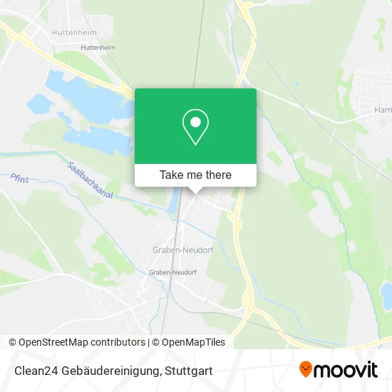 Карта Clean24 Gebäudereinigung