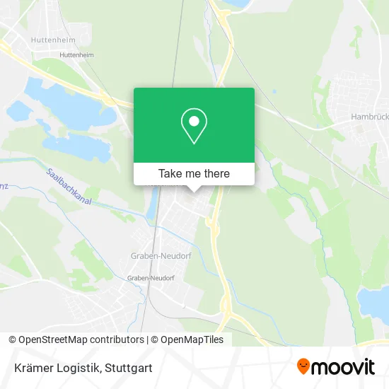 Карта Krämer Logistik