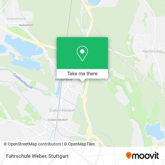 Fahrschule Weber map