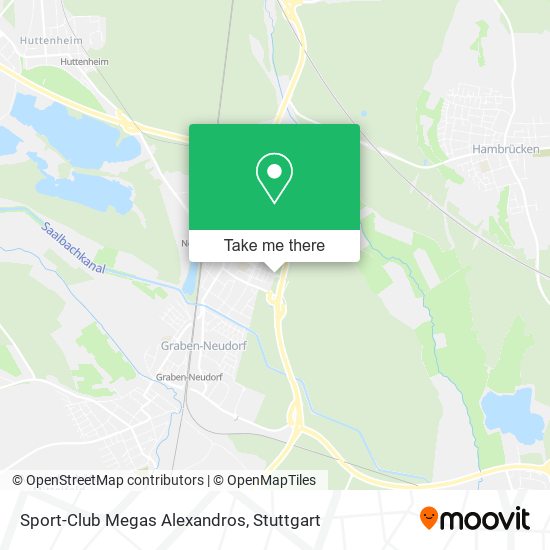 Sport-Club Megas Alexandros map