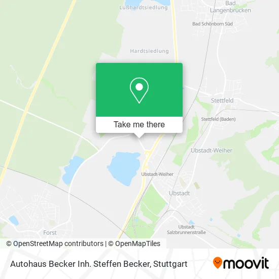 Карта Autohaus Becker Inh. Steffen Becker