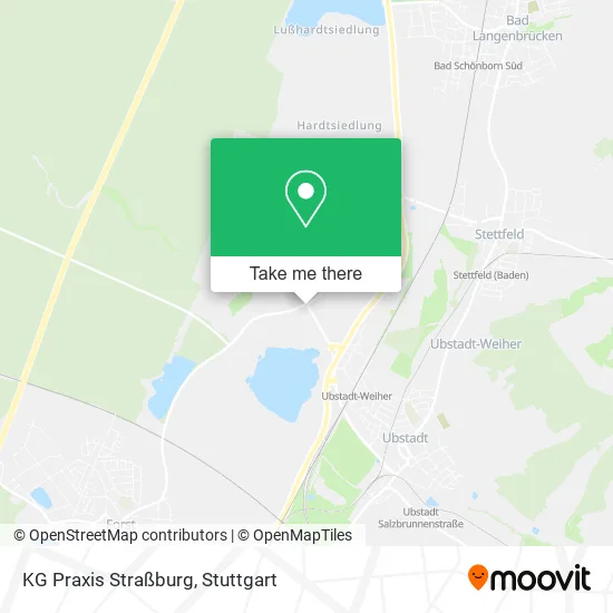 Карта KG Praxis Straßburg