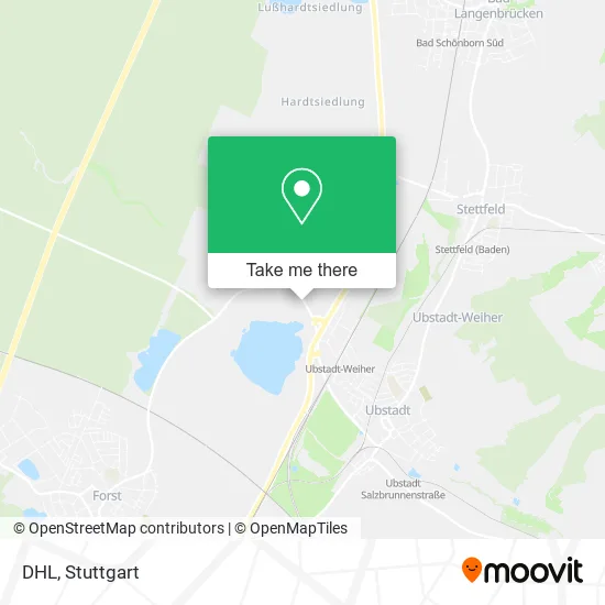 Карта DHL
