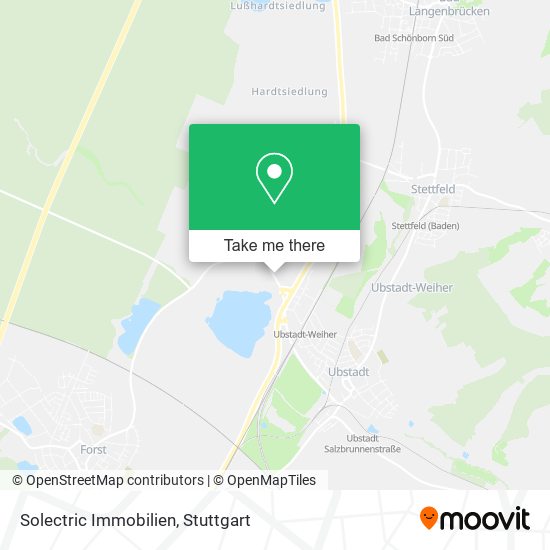 Solectric Immobilien map