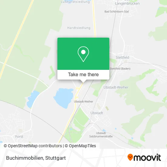 Карта Buchimmobilien