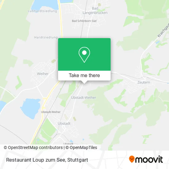 Карта Restaurant Loup zum See