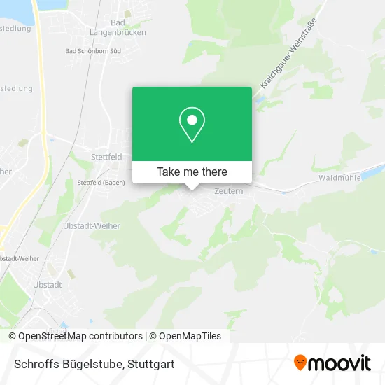 Карта Schroffs Bügelstube
