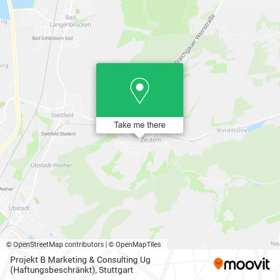 Карта Projekt B Marketing & Consulting Ug (Haftungsbeschränkt)