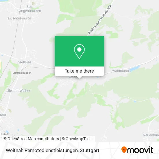 Карта Weitnah Remotedienstleistungen