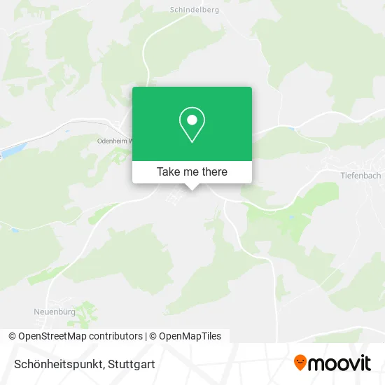 Карта Schönheitspunkt