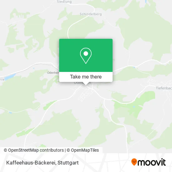 Карта Kaffeehaus-Bäckerei