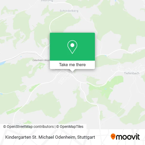Карта Kindergarten St. Michael Odenheim