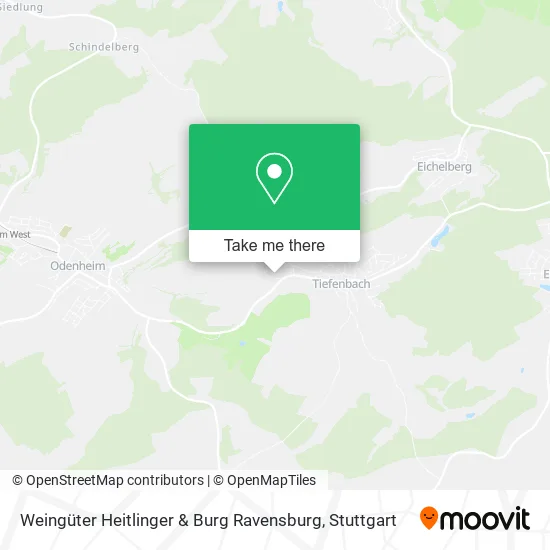 Карта Weingüter Heitlinger & Burg Ravensburg