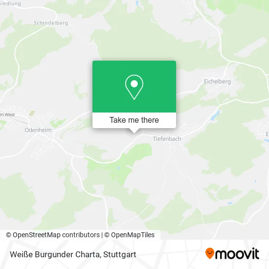 Карта Weiße Burgunder Charta