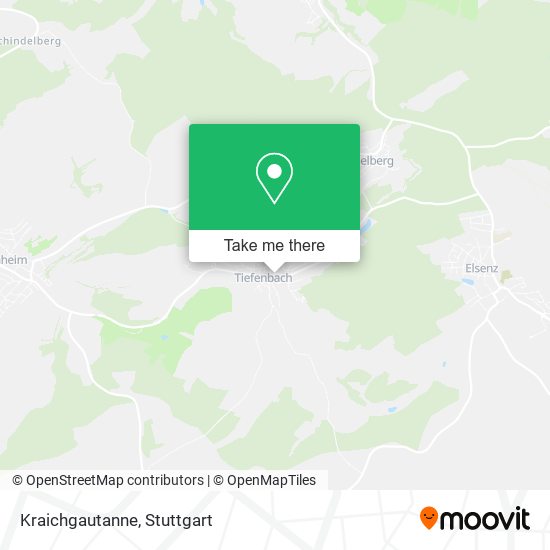 Карта Kraichgautanne