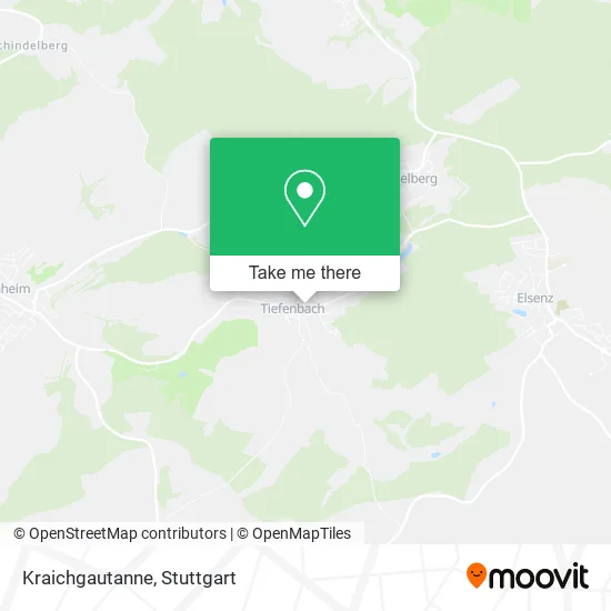 Карта Kraichgautanne