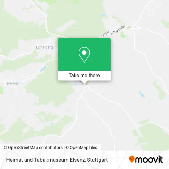 Карта Heimat und Tabakmuseum Elsenz
