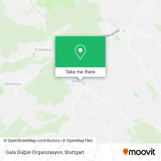 Карта Gala Düğün Organizasyon