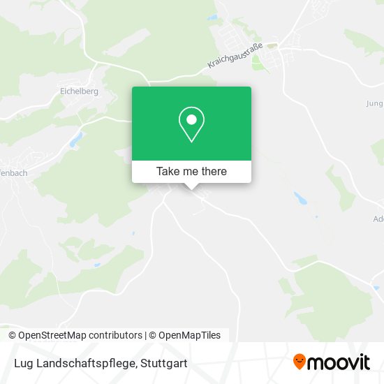 Lug Landschaftspflege map