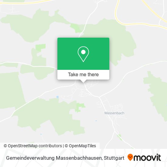 Gemeindeverwaltung Massenbachhausen map