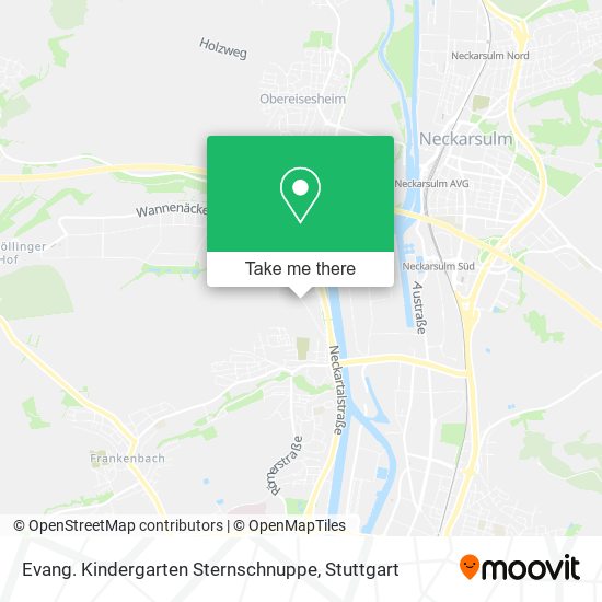 Evang. Kindergarten Sternschnuppe map