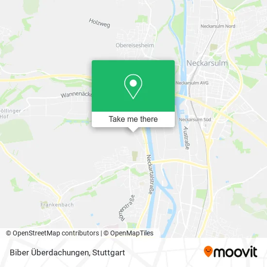 Карта Biber Überdachungen