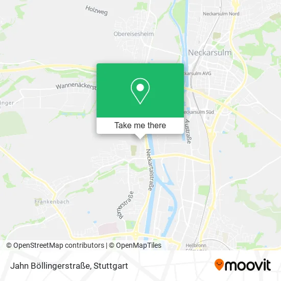 Карта Jahn Böllingerstraße