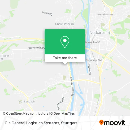 Карта Gls General Logistics Systems