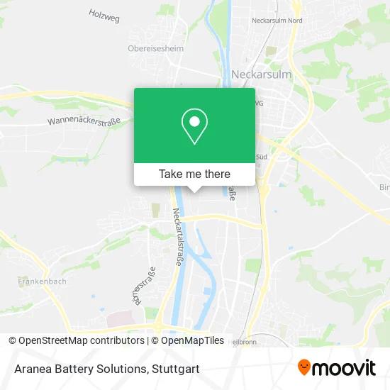 Карта Aranea Battery Solutions
