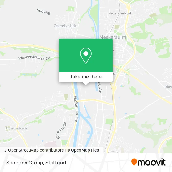 Карта Shopbox Group