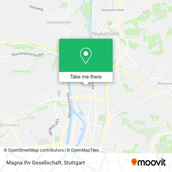 Magna Ihv Gesellschaft map