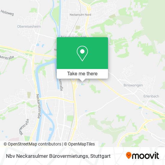 Nbv Neckarsulmer Bürovermietungs map