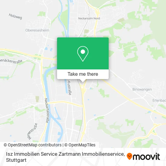 Карта Isz Immobilien Service Zartmann Immobilienservice