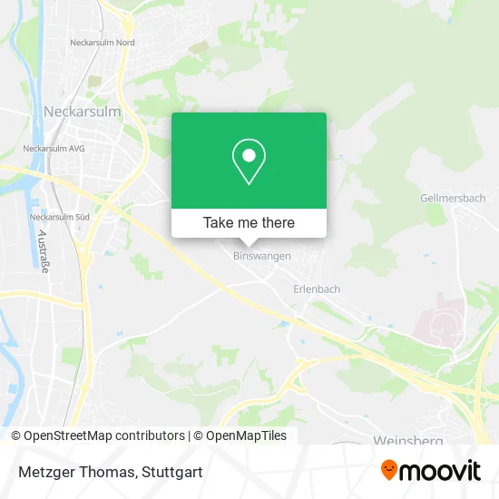 Карта Metzger Thomas