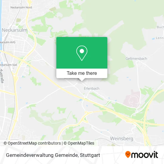 Карта Gemeindeverwaltung Gemeinde
