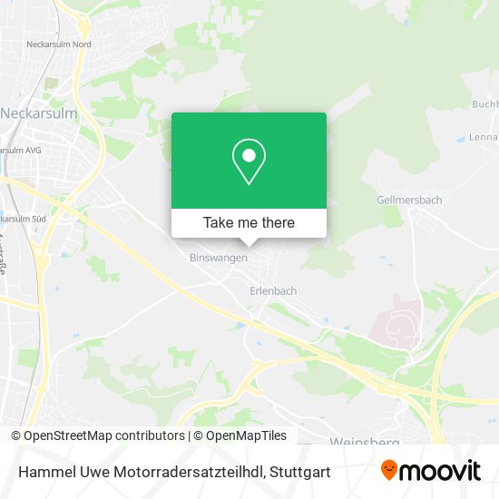 Hammel Uwe Motorradersatzteilhdl map