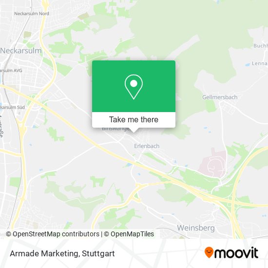 Armade Marketing map