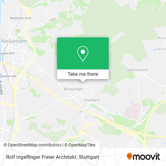 Карта Rolf Ingelfinger Freier Architekt