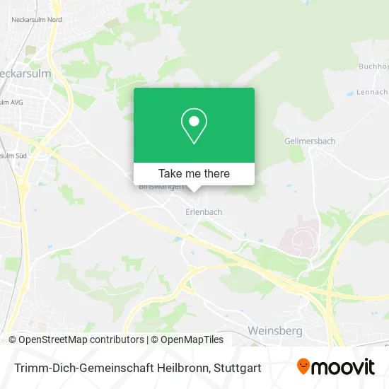 Карта Trimm-Dich-Gemeinschaft Heilbronn