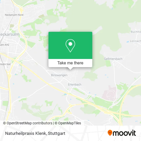 Карта Naturheilpraxis Klenk