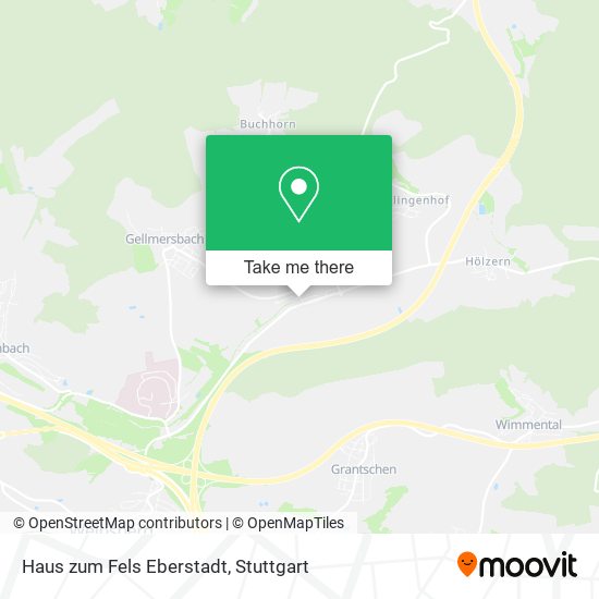 Haus zum Fels Eberstadt map