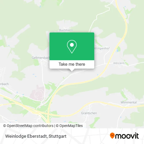 Карта Weinlodge Eberstadt