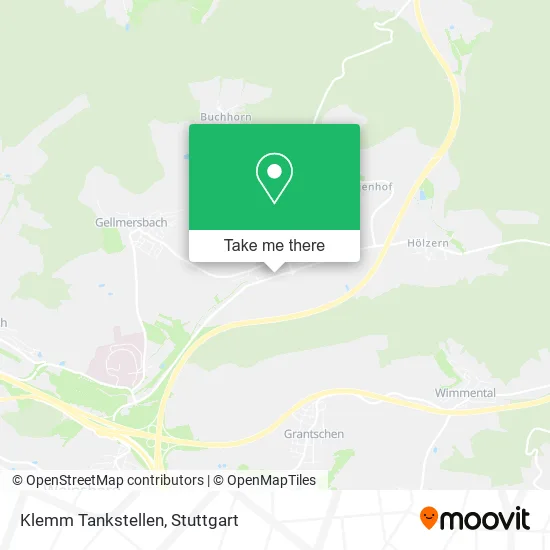 Карта Klemm Tankstellen