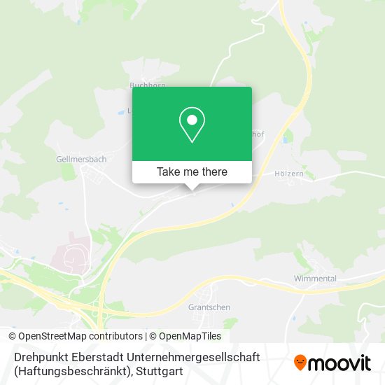 Карта Drehpunkt Eberstadt Unternehmergesellschaft (Haftungsbeschränkt)