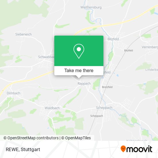 REWE map