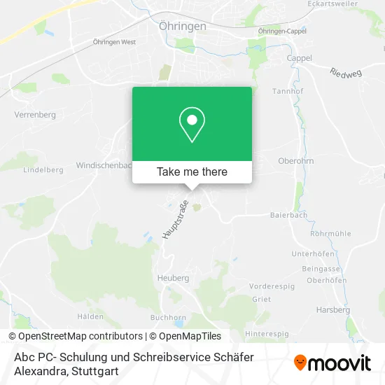 Карта Abc PC- Schulung und Schreibservice Schäfer Alexandra