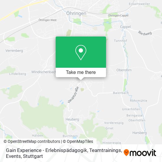 Gain Experience - Erlebnispädagogik, Teamtrainings, Events map