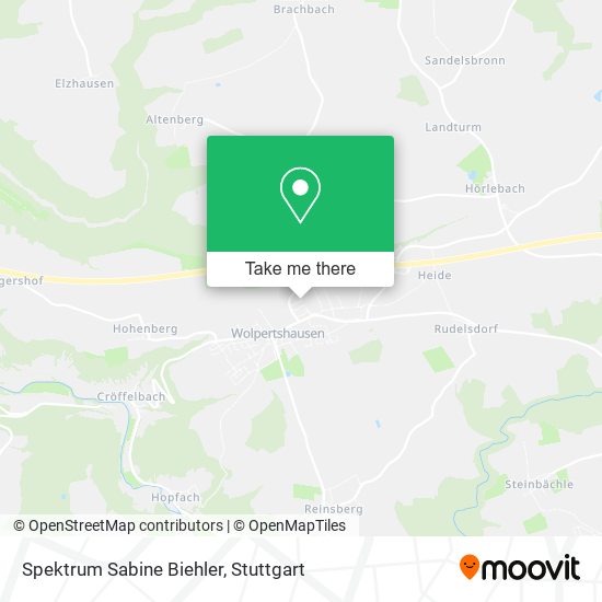 Spektrum Sabine Biehler map