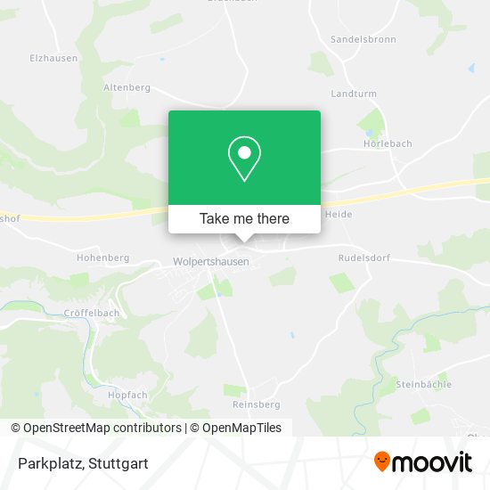Карта Parkplatz