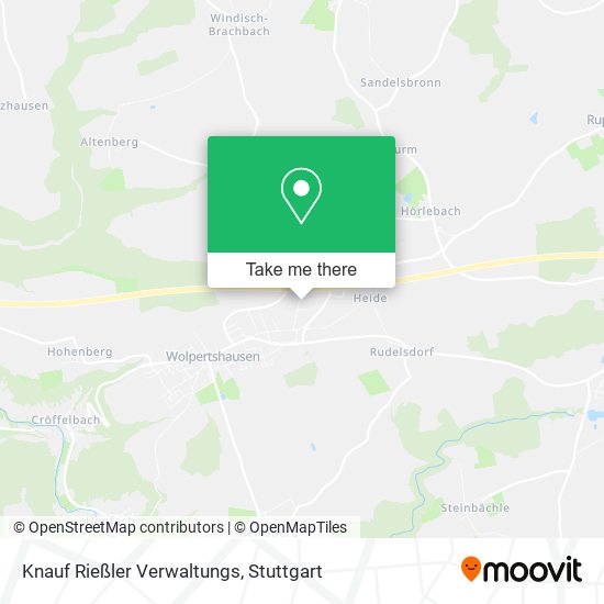 Knauf Rießler Verwaltungs map